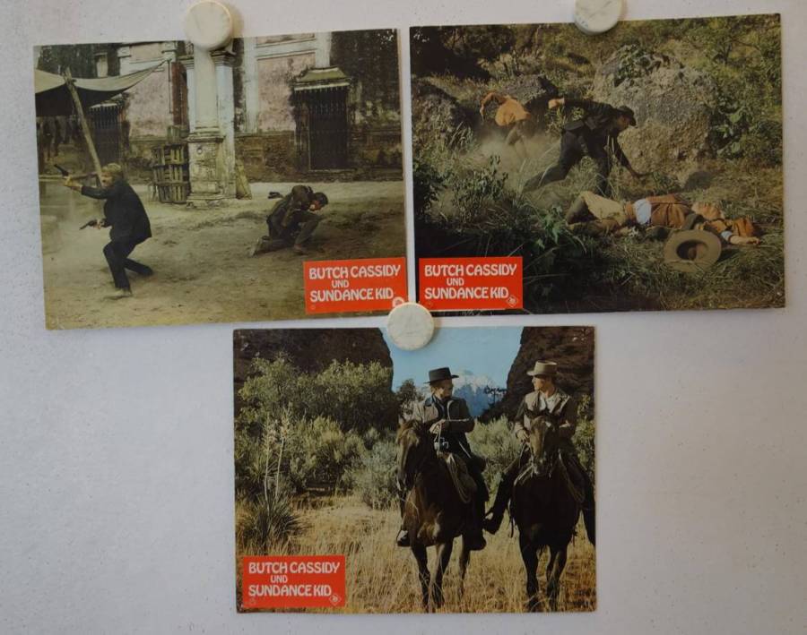 Butch Cassidy und Sundance Kid originales deutsches Filmplakat (R74)